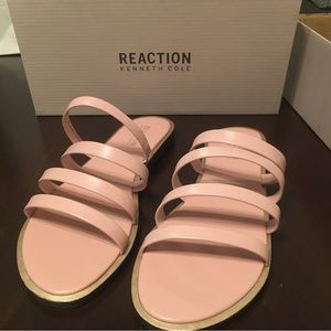 Kenneth Cole Pink Strappy Sandals NWT
